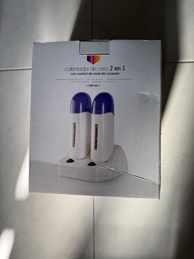 Calentador cera 2 en 1