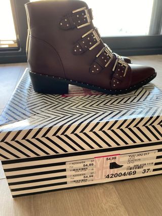 Botines YUU JOU Marrón 37