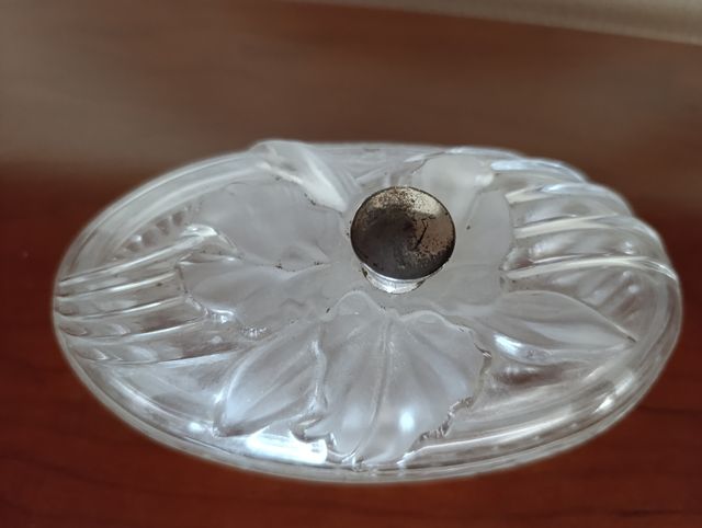 Bombonera cristal vintage