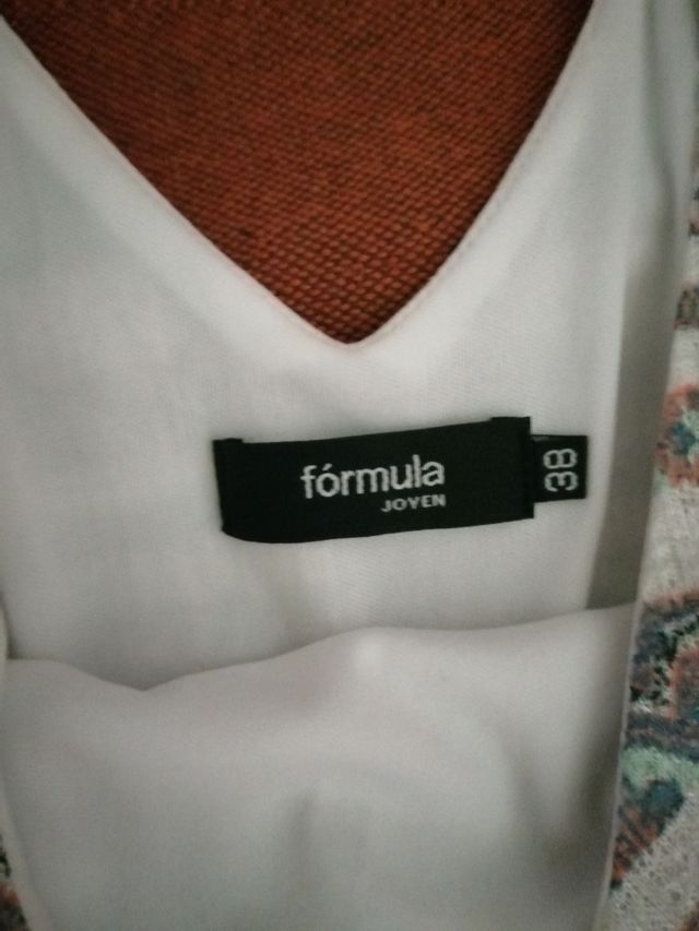 Vestido Fórmula Joven multicolor