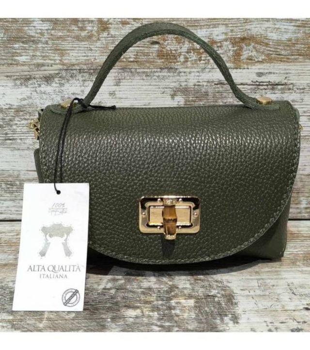 Mini bandolera amarilla Bambú