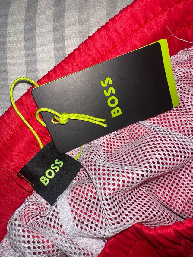 Bañador Boss rojo