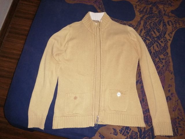 Chaqueta beige tex casualwoman