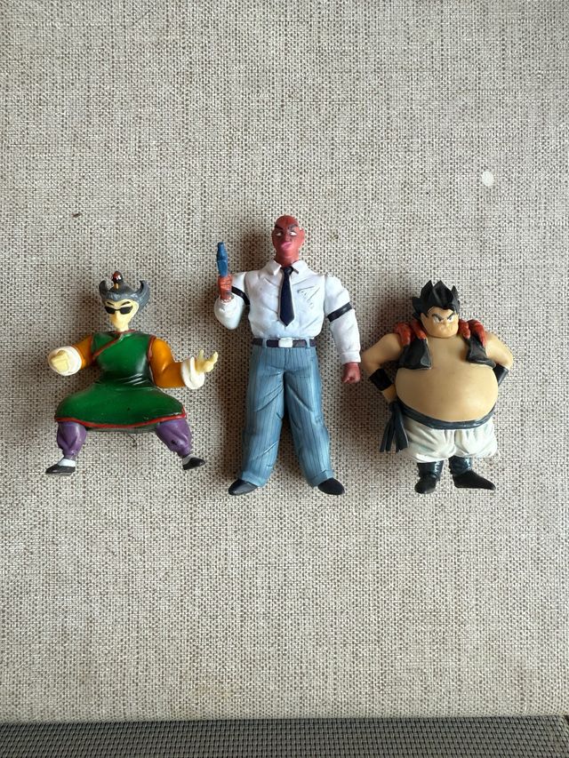 3 Figuras Dragon Ball Z Gashapon custom