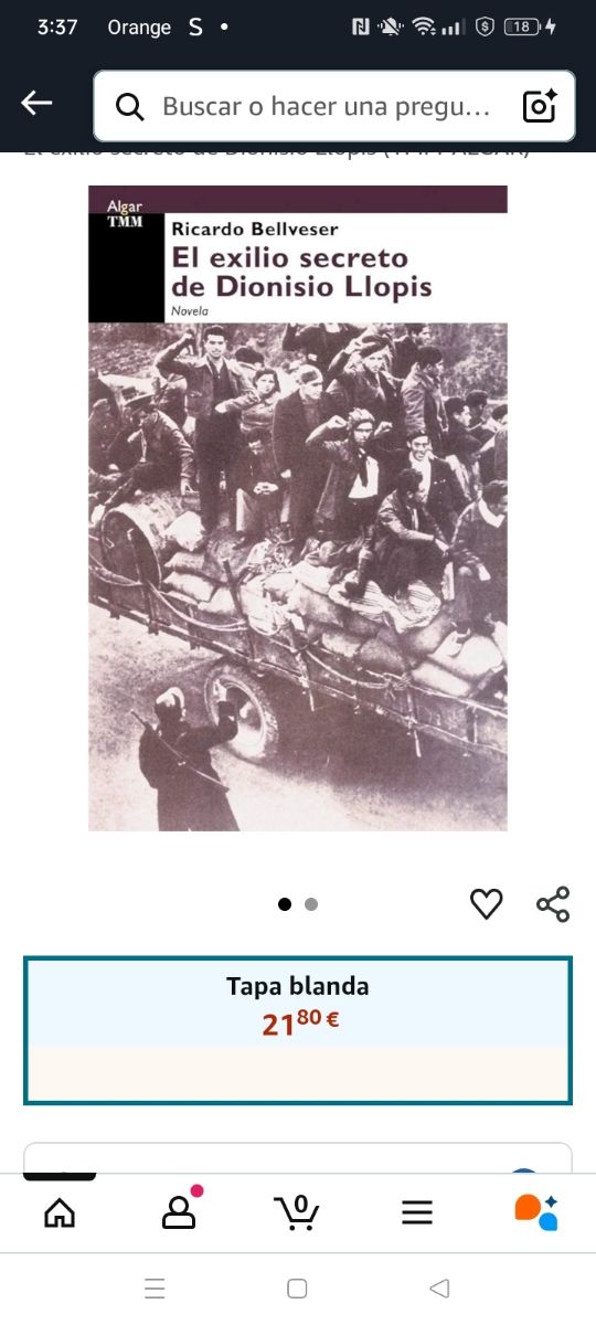 El exilio secreto de Dionisio Llopis