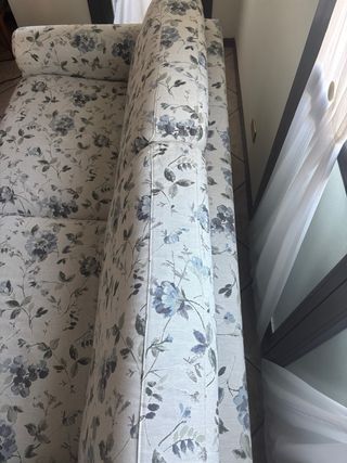 Divano letto 3 posti - fiori
