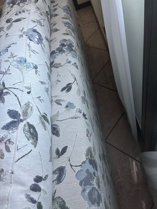 Divano letto 3 posti - fiori
