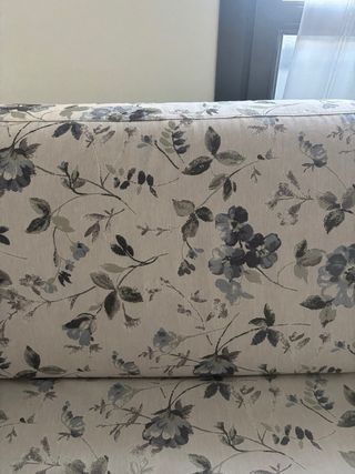 Divano letto 3 posti - fiori
