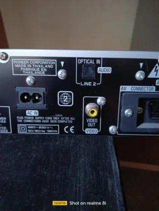 PIONEER AMPLIFICADOR DE.  SONIDO. Y. REPRODUCTOR