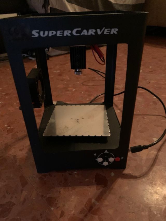 SuperCarver mini: Impresora láser