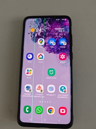 Samsung Galaxy S20+ 5G 128GB Negro 2 rayas verdes