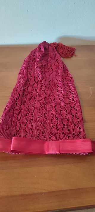 Mallas pelo beige - artesanales