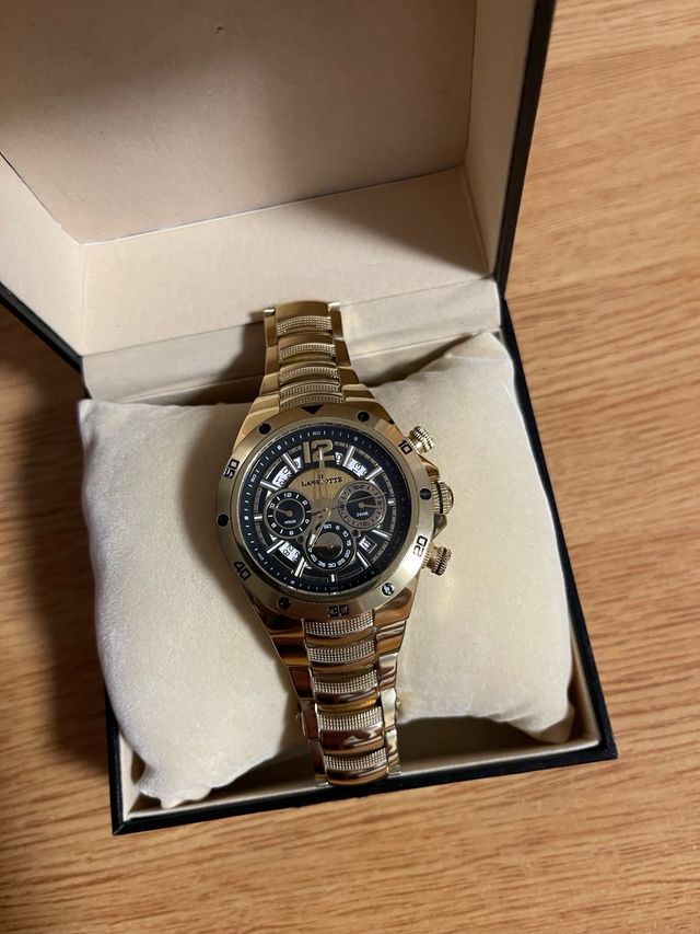 Reloj Lanscotte dorado Muy chulo
