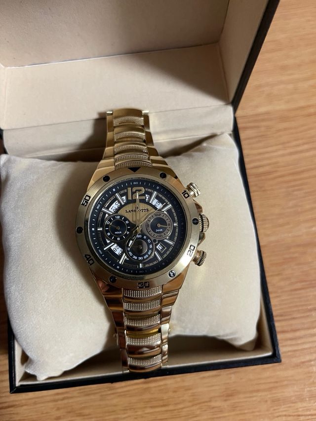 Reloj Lanscotte dorado Muy chulo