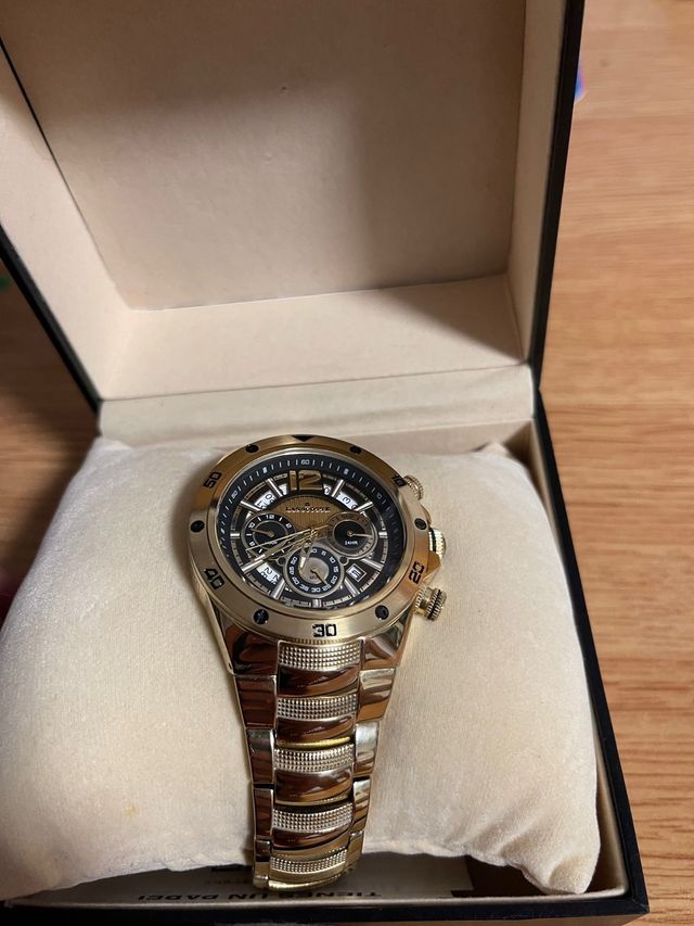 Reloj Lanscotte dorado Muy chulo
