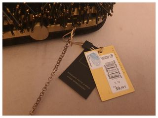 Bolso fiesta terciopelo+abalorio