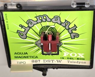 Aguja Tocadiscos FOX Diamante 887 TELEDYNE