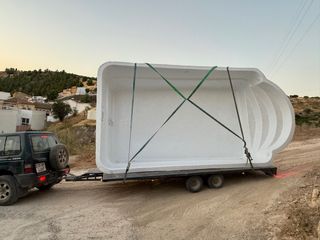 Piscina prefabricada 6x3 blanca