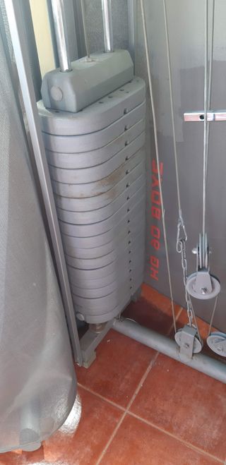 Máquina musculación decathlon 