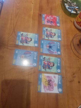 **MSZO 8 Cromos panini Panini Stitch Disney**