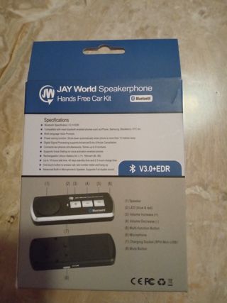 Kit vivavoce bluetooth per l'auto