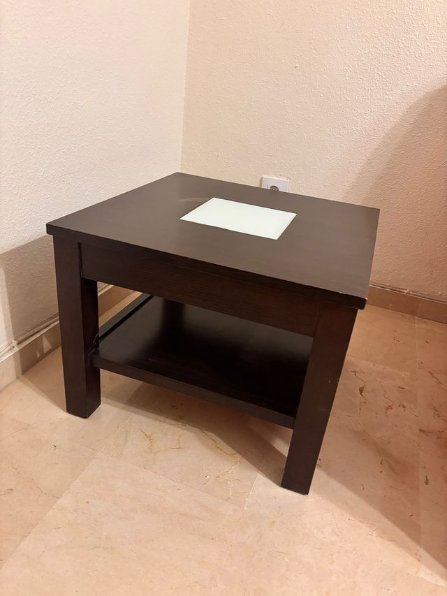 Mesa centro madera - marrón