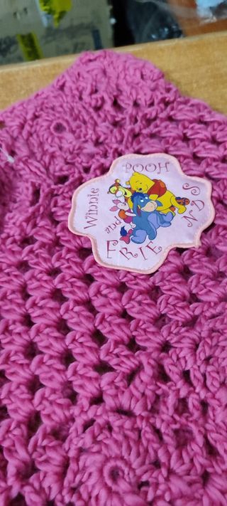 Mantellina bimba Winnie Pooh