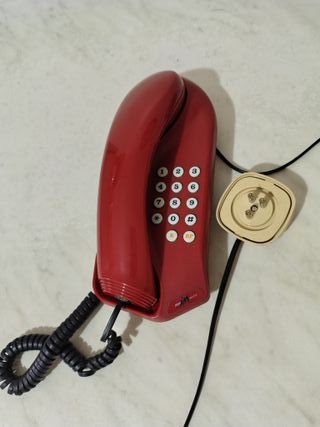 Telefono Insip rosso vintage