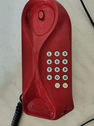 Telefono Insip rosso vintage