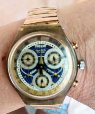 Orologio Swatch Chrono Irony vintage anni '90.