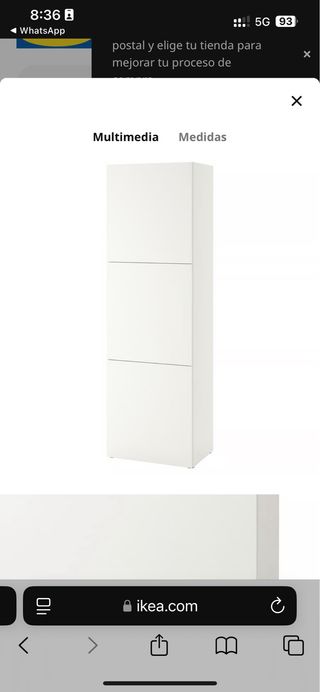 Estantería BESTÅ blanca IKEA