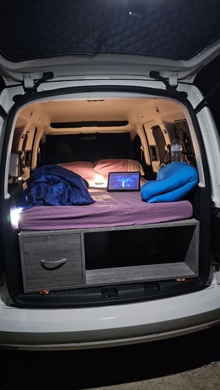Kit camper furgoneta vw caddy