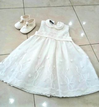 Vestito cerimonia bimba + scarpe