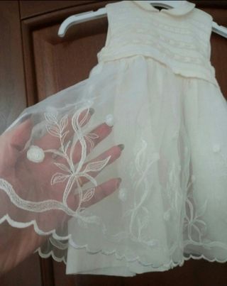 Vestito cerimonia bimba + scarpe