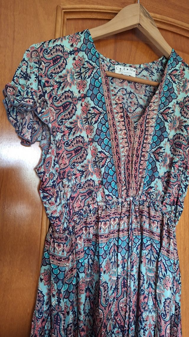 Vestido boho chic M/L