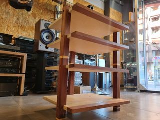 Estanteria HiFi madera maciza