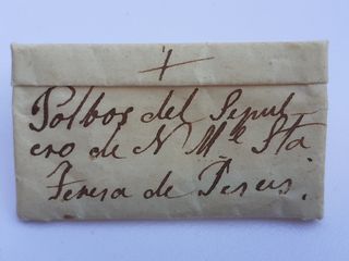 RELIQUIAS DE SANTA TERESA DE JESUS*