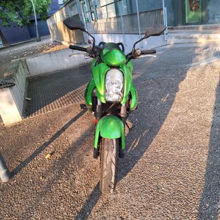 Kawasaki ER-6n - Moto Verde