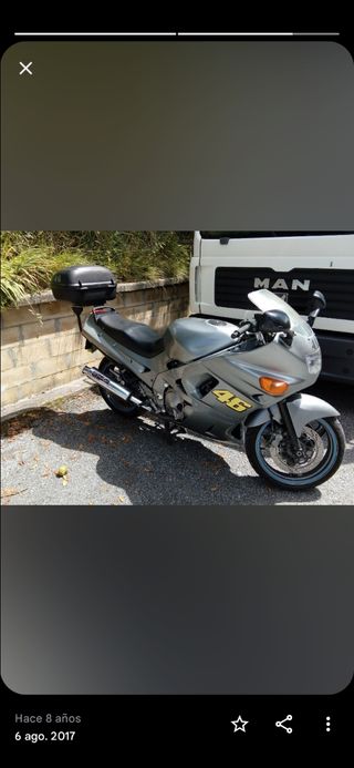 Kawasaki ZZR600 (1991) - Gris