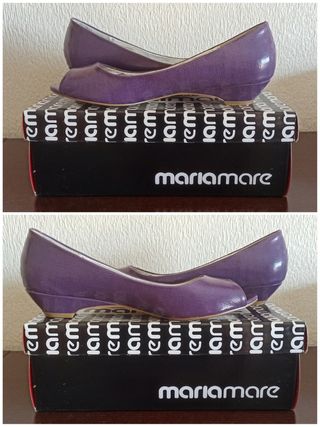Zapatos Maria Mare - Talla 39 - Malva