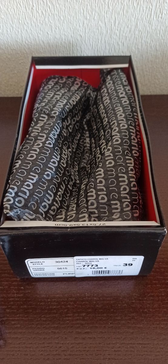 Zapatos Maria Mare - Talla 39 - Malva