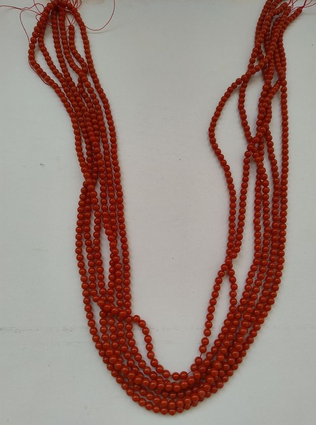 Collana Corallo Rosso chiaro