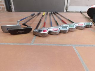 Juego palos golf 