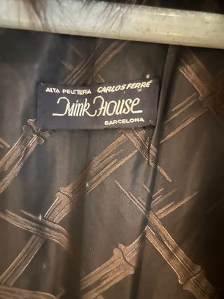 Chaqueton de zorro autentico de Sra