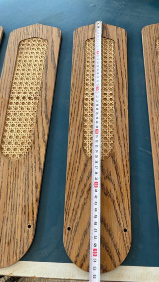 4 Aspas Ventilador Madera
62 cm
2 Tiradores