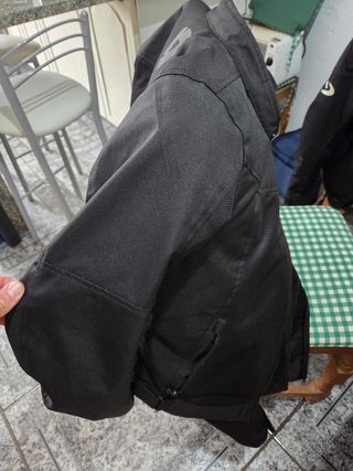 Chaqueta moto REV'IT! negra, talla S
