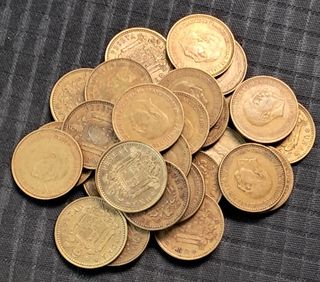 30 Monedas 1 Peseta 1966 Franco