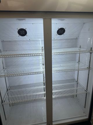 Nevera 2 puertas bebidas