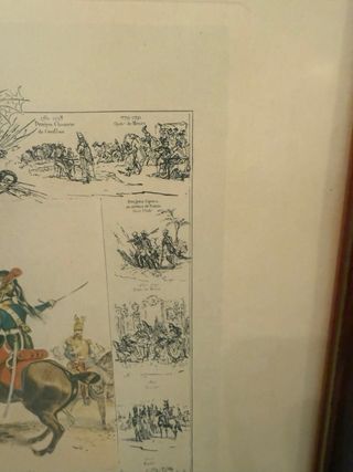 Cuadro militar antiguo