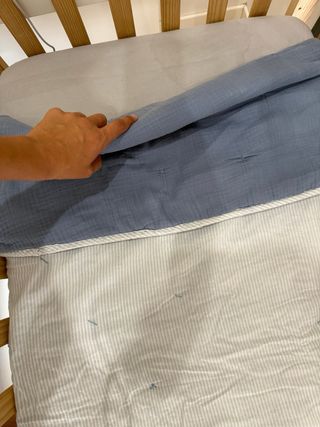 Edredón cuna reversible bebé